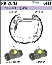 BKN RK2043 - Kit de freno premontado