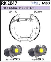 BKN RK2047 - Kit de freno premontado