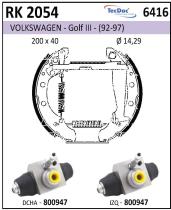 BKN RK2054 - Kit de freno premontado
