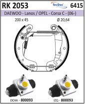 BKN RK2053 - Kit de freno premontado