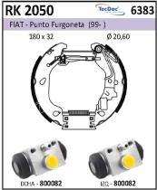 BKN RK2050 - Kit de freno premontado