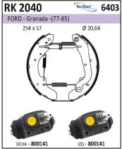 BKN RK2040 - Kit de freno premontado