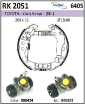 BKN RK2051 - Kit de freno premontado