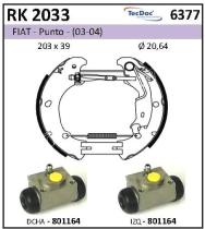 BKN RK2033 - Kit de freno premontado