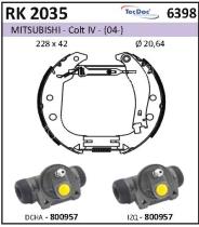 BKN RK2035 - Kit de freno premontado