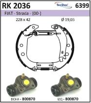 BKN RK2036 - Kit de freno premontado