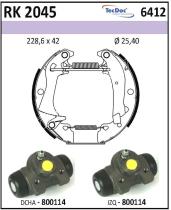 BKN RK2045 - Kit de freno premontado