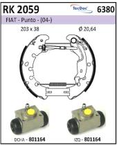 BKN RK2059 - Kit de freno premontado