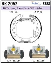 BKN RK2062 - Kit de freno premontado