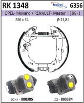 BKN RK1348 - Kit de freno premontado