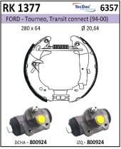 BKN RK1377 - Kit de freno premontado