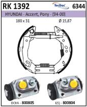BKN RK1392 - Kit de freno premontado