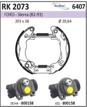 BKN RK2073 - Kit de freno premontado