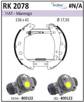 BKN RK2078 - Kit de freno premontado