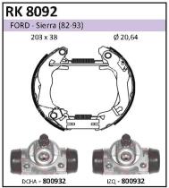 BKN RK8092 - Kit de freno premontado