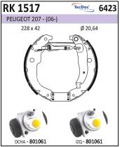 BKN RK1517 - Kit de freno premontado