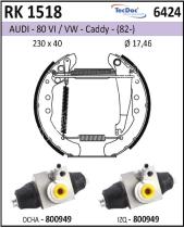 BKN RK1518 - Kit de freno premontado