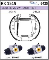 BKN RK1519 - Kit de freno premontado
