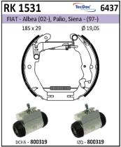 BKN RK1531 - Kit de freno premontado