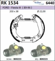 BKN RK1534 - Kit de freno premontado