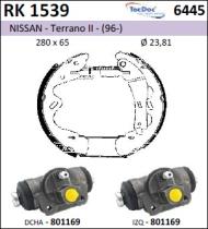 BKN RK1539 - Kit de freno premontado