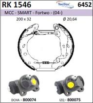 BKN RK1546 - Kit de freno premontado