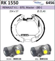 BKN RK1550 - Kit de freno premontado