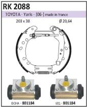 BKN RK2088 - Kit de freno premontado