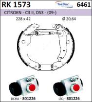 BKN RK1573 - Kit de freno premontado