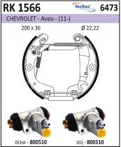 BKN RK1566 - Kit de freno premontado