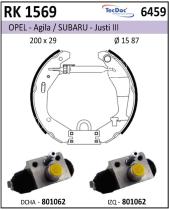 BKN RK1569 - Kit de freno premontado