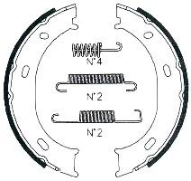 BKN 1048 - ZAPATAS FRENO DE MANO