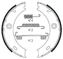 BKN 1049 - ZAPATAS FRENO DE MANO