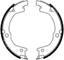BKN 1524 - Zapatas freno de mano