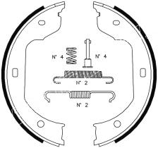 BKN 1306K - Zapatas freno de mano