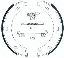 BKN 2071K - Zapatas freno de mano