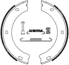 BKN 3071K - Zapatas freno de mano
