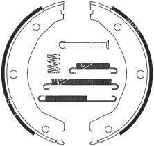 BKN 3862K - Zapatas freno de mano