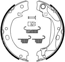 BKN 3908K - Zapatas freno de mano