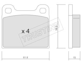 Trusting 003.0 - Pastillas de Freno