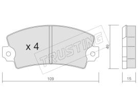 Trusting 005.2 - Pastillas de Freno