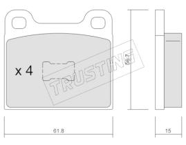 Trusting 011.0 - Pastillas de Freno