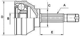 BKN 607059 - Junta Homocinética