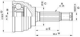 BKN 607192 - Junta Homocinética