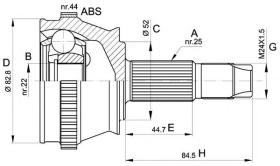 BKN 607211 - Junta Homocinética