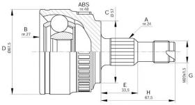 BKN 607368 - Junta Homocinética