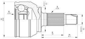 GSP 607432 - Junta Homocinética
