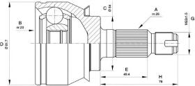 BKN 607455 - Junta Homocinética