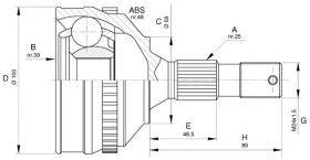 BKN 607469 - Junta Homocinética