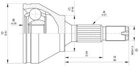 BKN 607499 - Junta Homocinética